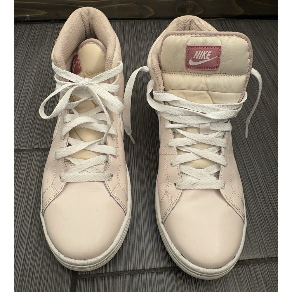 Nike Court Royale 2 Mid Shoes Light Pink White Colorway Women’s Size 8.5